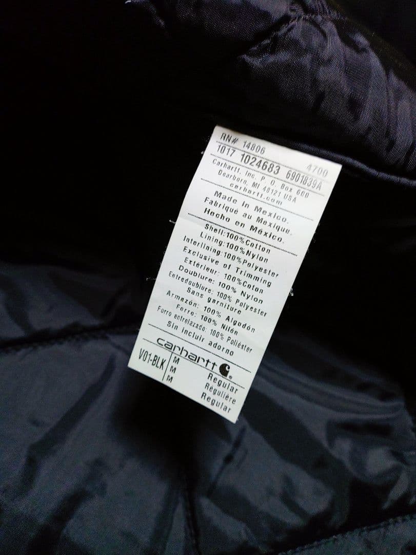 ⬛Carharttダックベスト【ブラック】USED美品✨