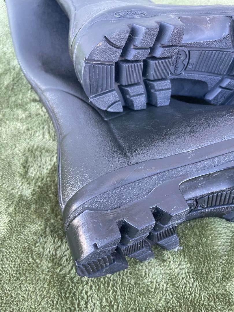 ほぼ未使用　レディース　レイン　ラバーブーツLE CHAMEAU ３7