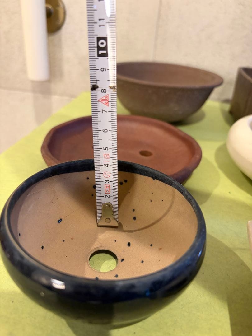 山草鉢　盆栽鉢　植木鉢　 11点セット　清水焼新品あり③