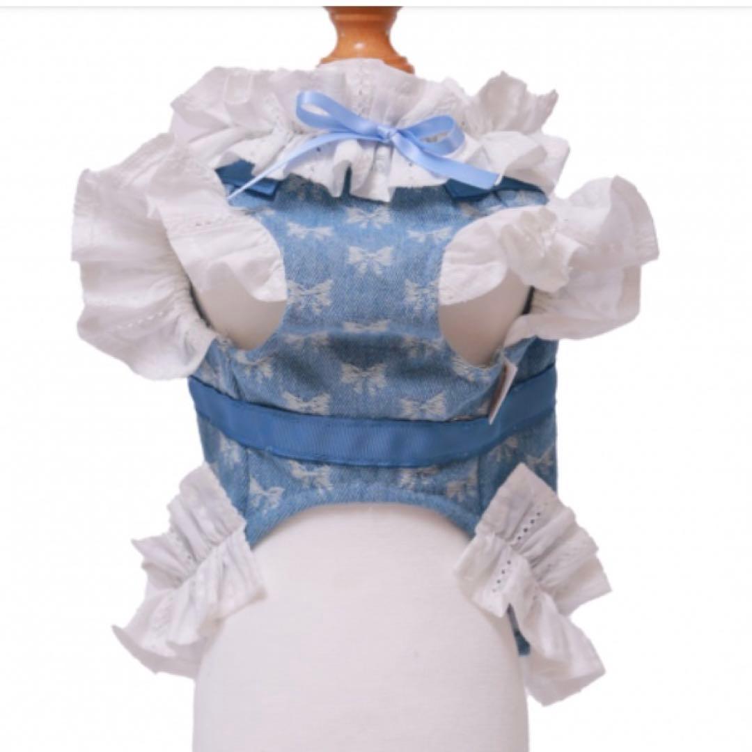 専用 ゴットピパ　COOLガーリーデニムハーネス　リボン柄　sサイズ　新品未使用