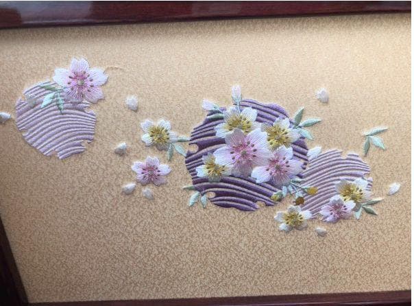 メ1488A 新品 坂玉台付 お雛様収納付き屏風セット訳あり