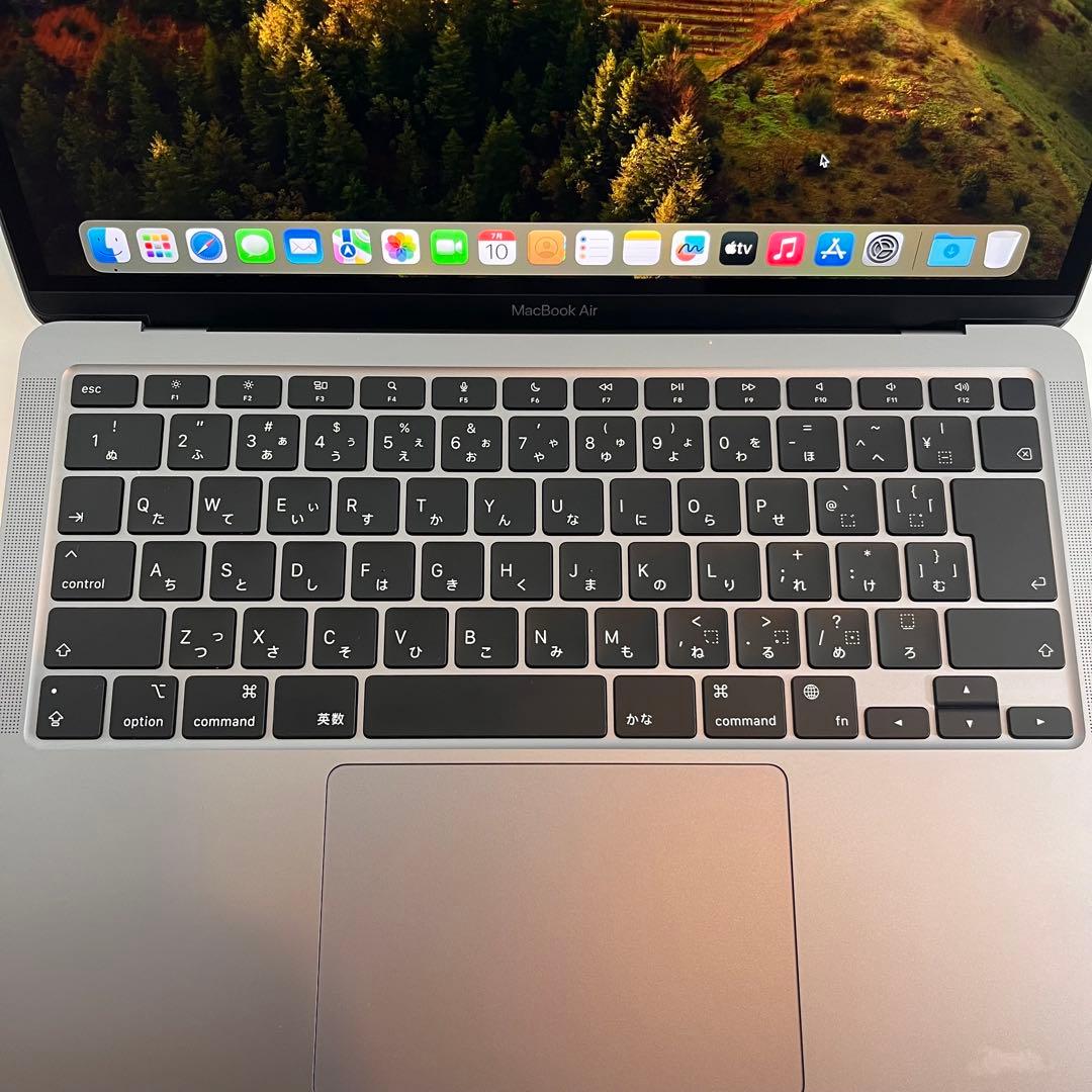 かなた 美品 充放電55回 MacBook Air M1 2020 256