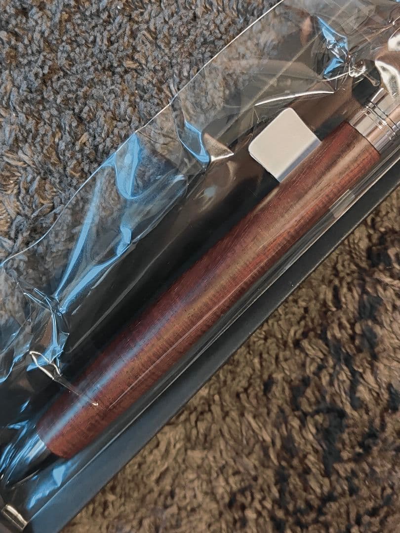 YkU工房 木製ボールペン　木軸ペン　サイアミーズローズウッド