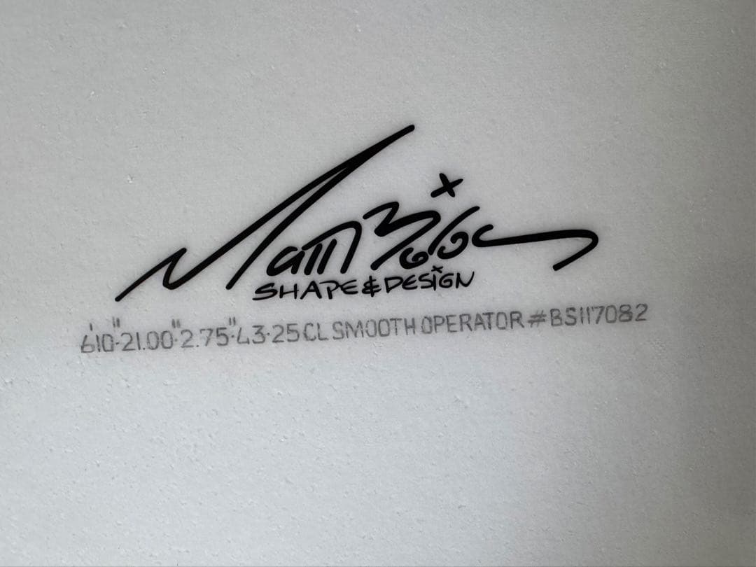 カーボン！ロスト スムースオペレーター ブラックシープ 6’10” 美品