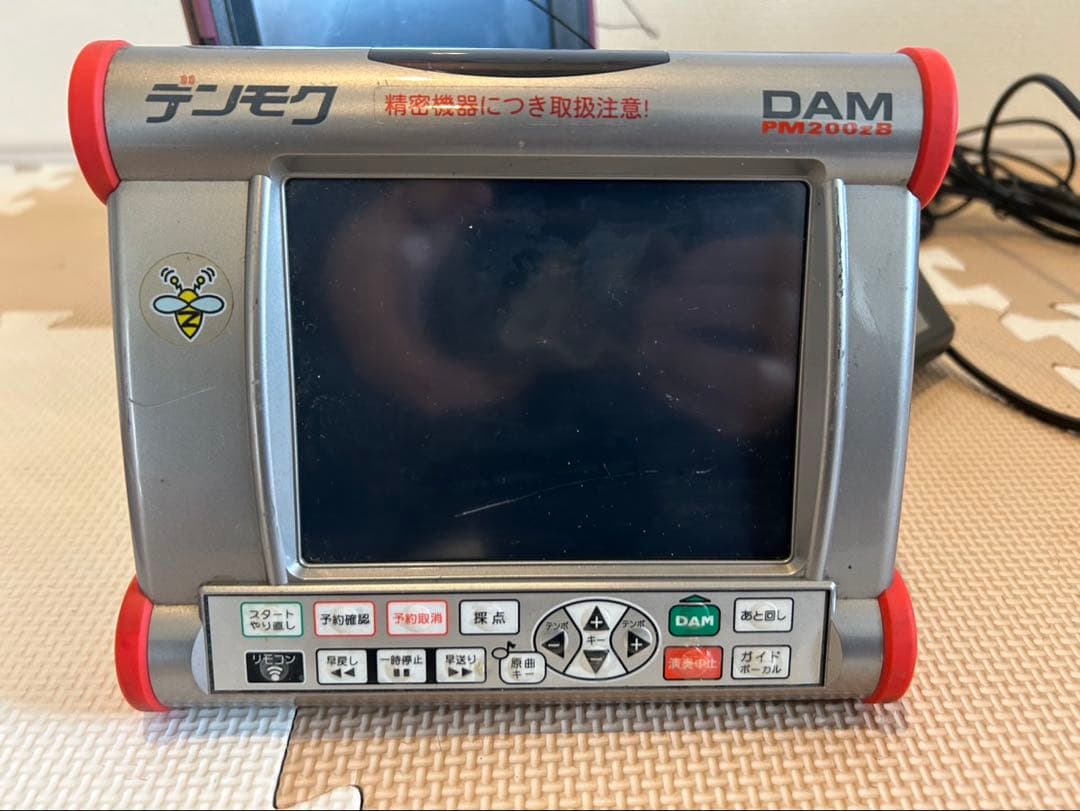 260210【現状品】タッチパネル式 選曲リモコン デンモク PM200zB