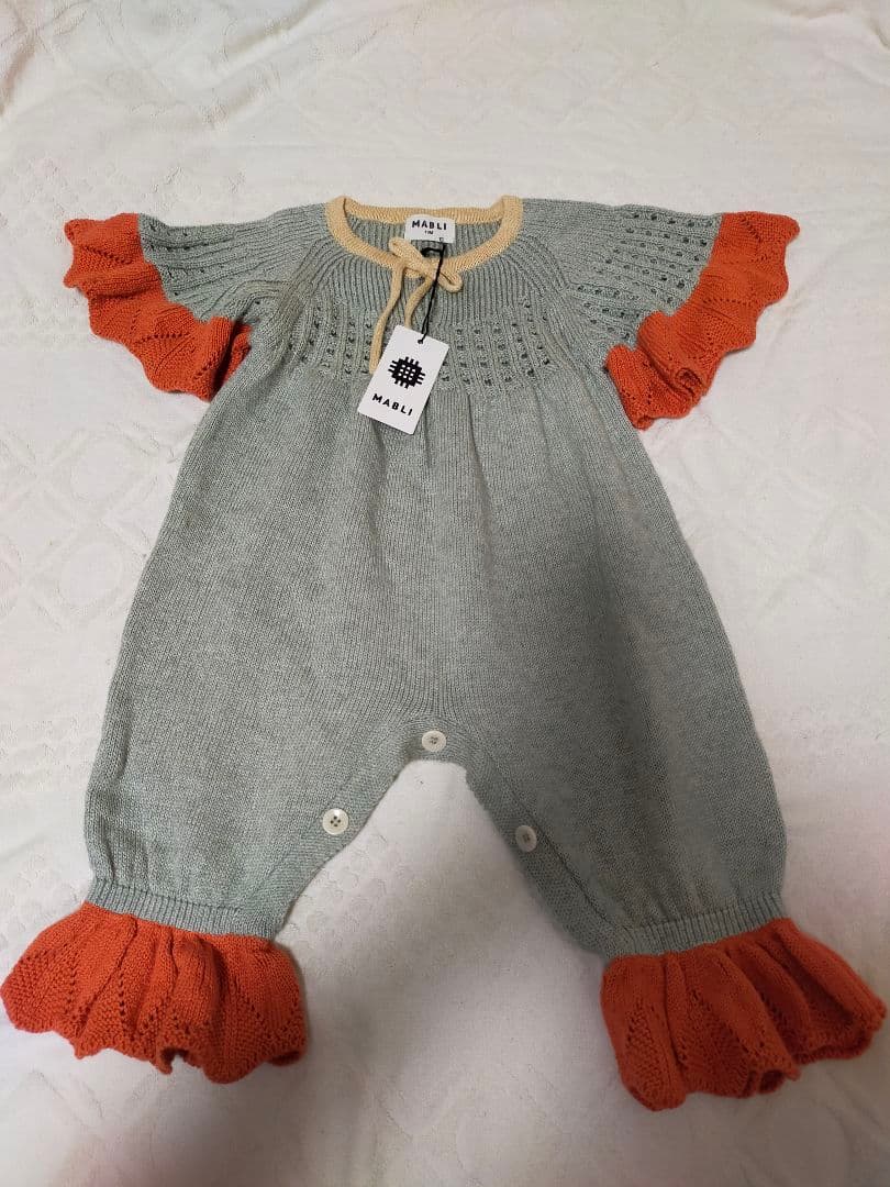 EIRLYS ROMPER mabli フリル付きロンパース マブリ　18m