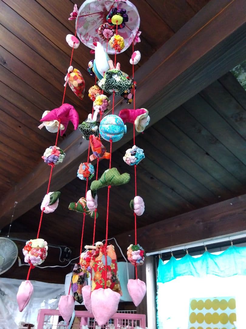 吊るし飾り　お雛様　さげもん　つるし雛　雛人形　ハンドメイド
