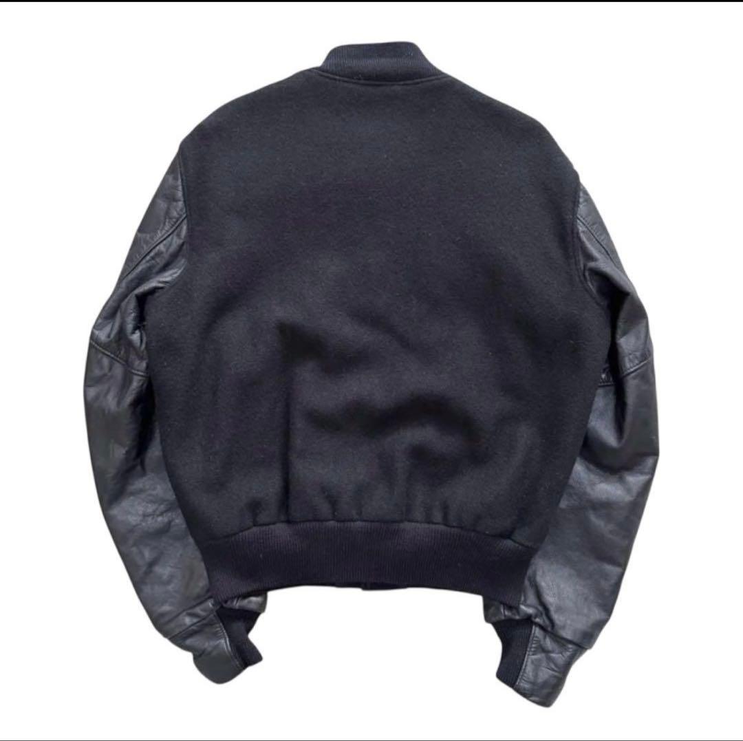 キヨP80s 70s golden bear レザースタジャン オ無地