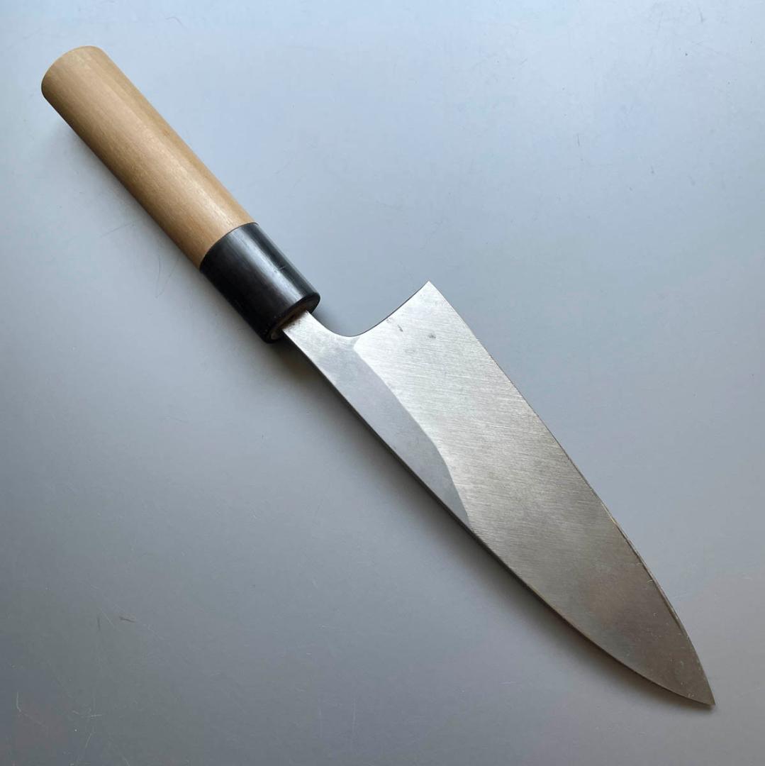 京都 有次 登録 出刃包丁 5寸（15cm）水牛柄 ほぼ使用感なし