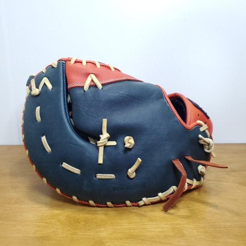 ZETT 日本製 限定カラー 旧ラベル レア ファーストミット 軟式グローブ