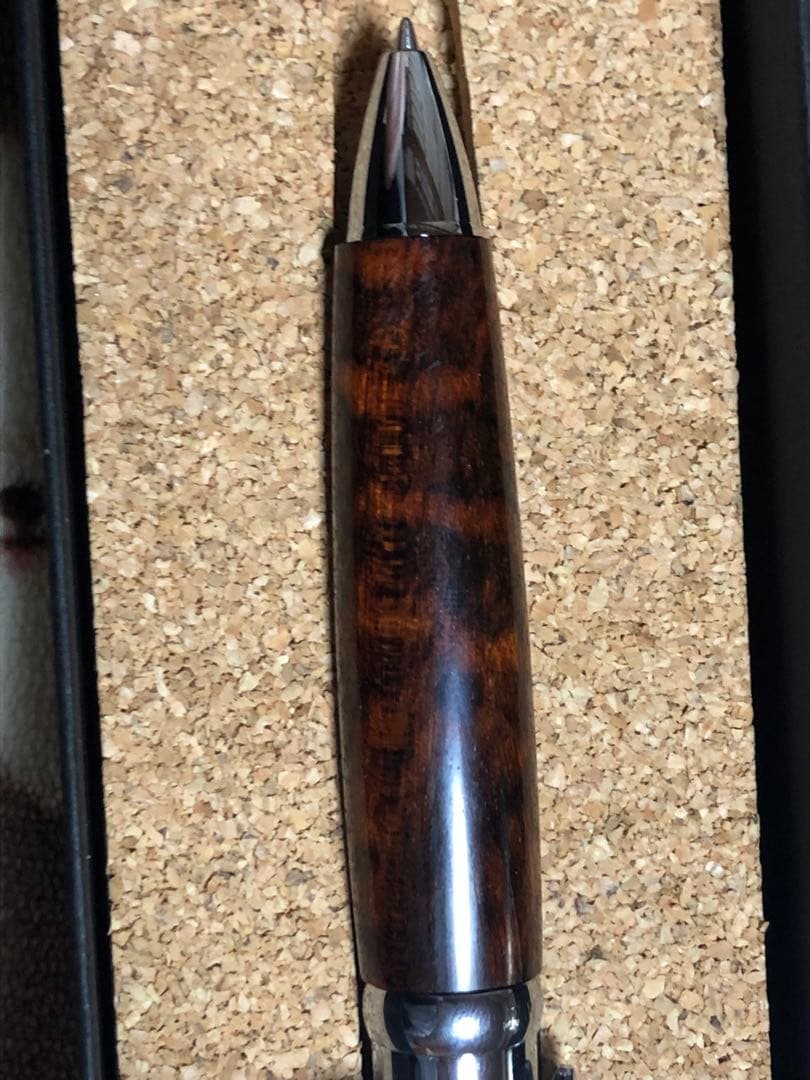 家猫亭ピュアモルト多機能ペン3&1（スネークウッド）No.5 軽度のクラック有り