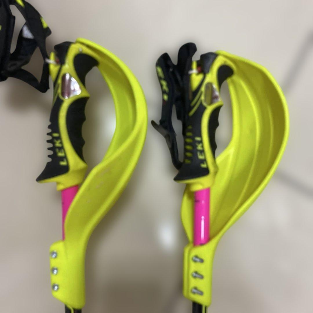 LEKI 2019-20 VENOM SL パンチガード付 カーボン 110cm