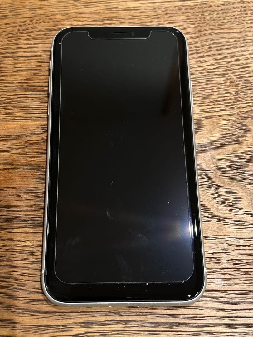 iPhone XR 128GB 86％ ホワイト　本体　美品