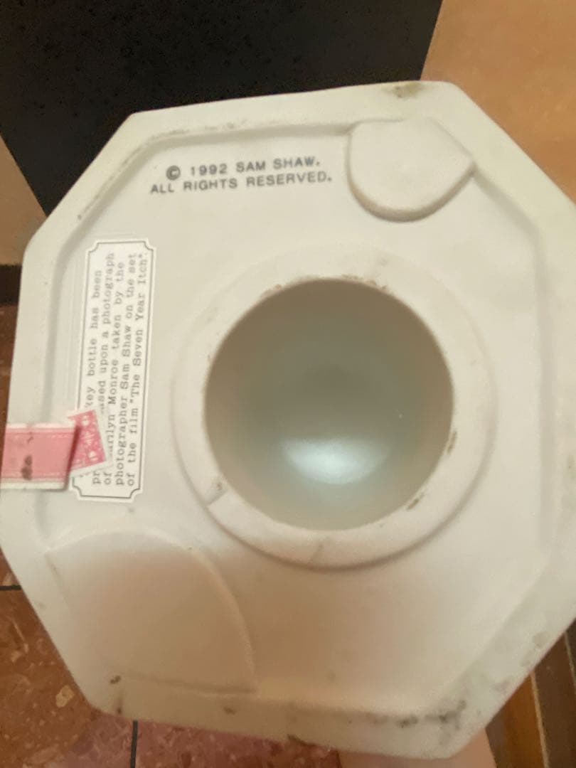 マリリンモンロー型陶器ケンタッキーバーボン古酒