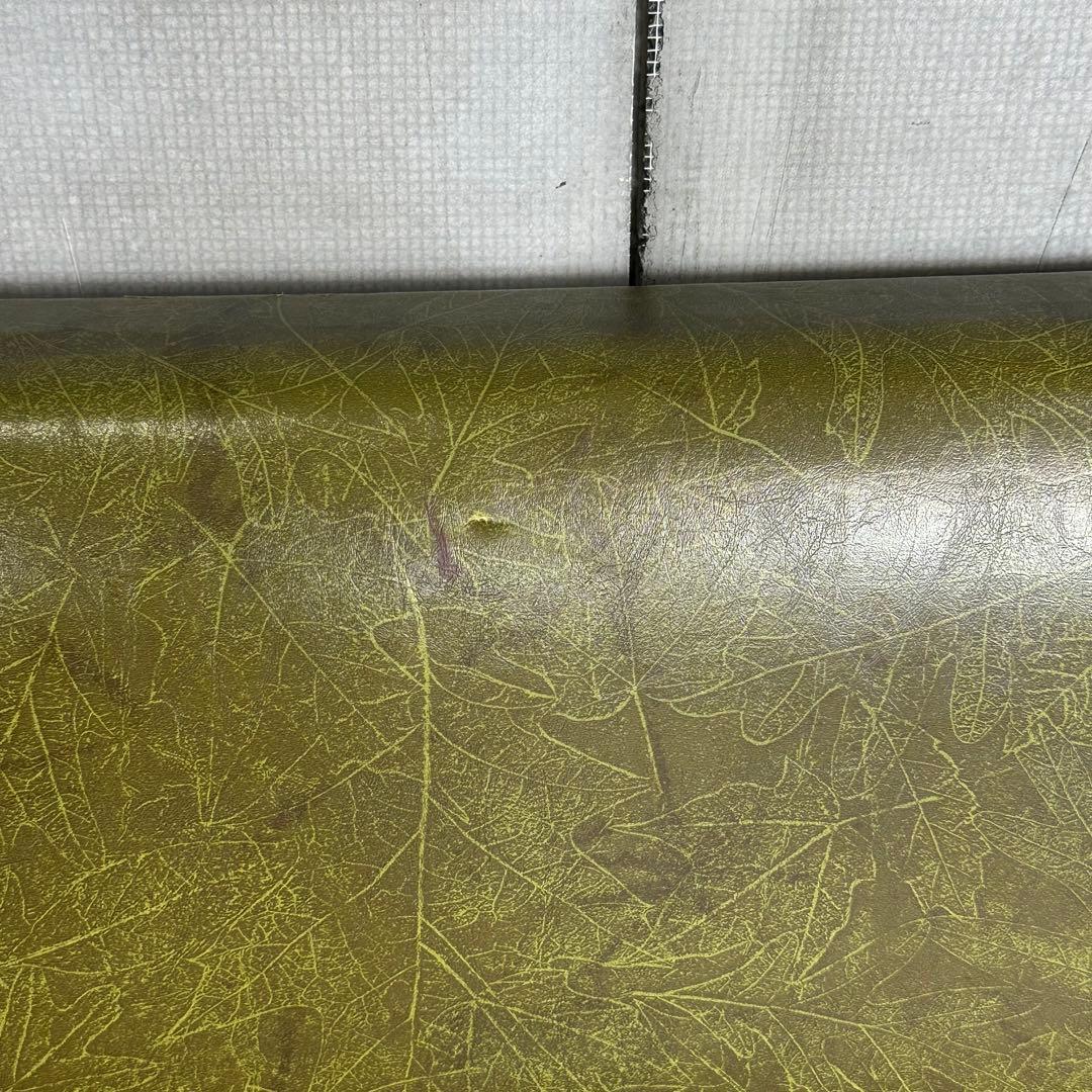 ✦1960-1970✦ 昭和レトロ 木製脚 ミッドセンチュリー ２人掛けソファー