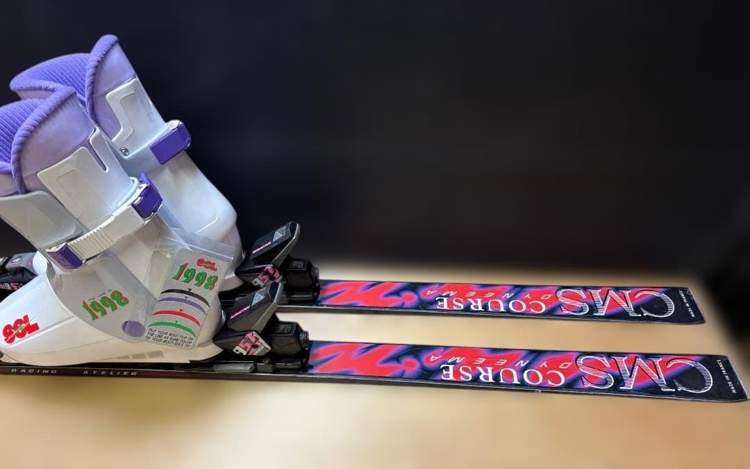 SALOMON 188cm ブーツ27ｃｍ ストック　115ｃｍ　セット