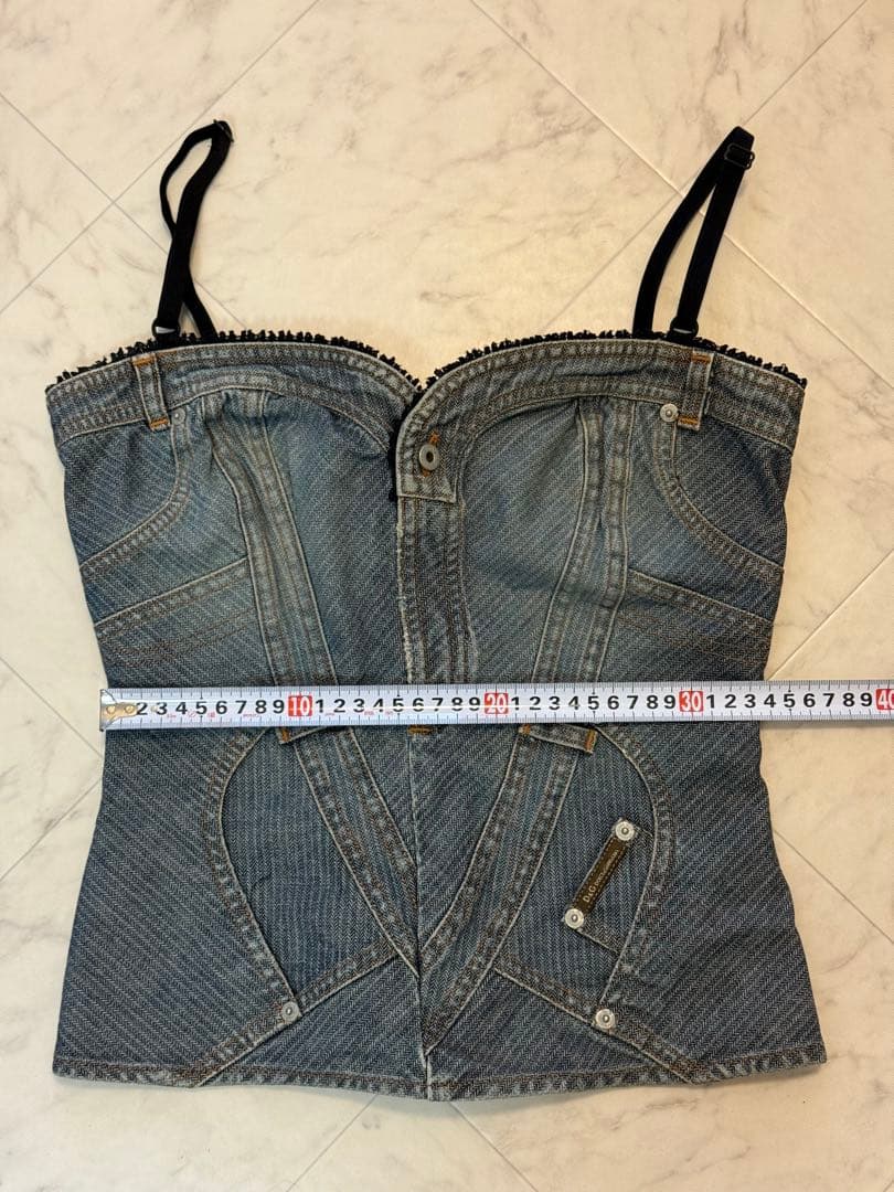 ドルチェ&ガッバーナ　デニムキャミソール