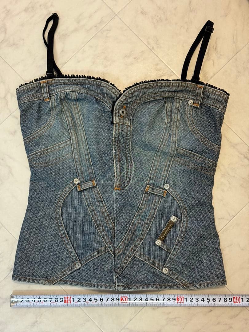 ドルチェ&ガッバーナ　デニムキャミソール