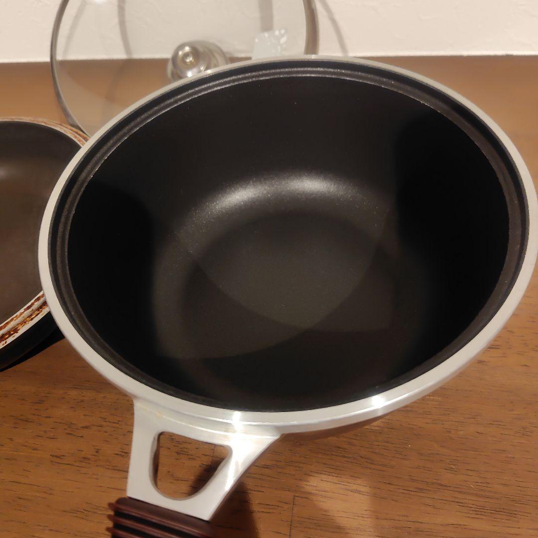 アサヒ軽金属　ダブルパン　蓋　スチーマー