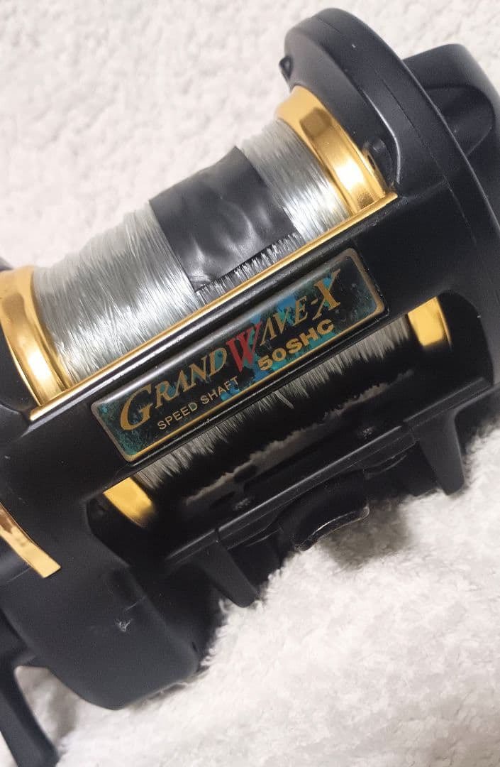 ダイワグランドウェーブX50SHCデジタルカウンター付両軸リール石鯛