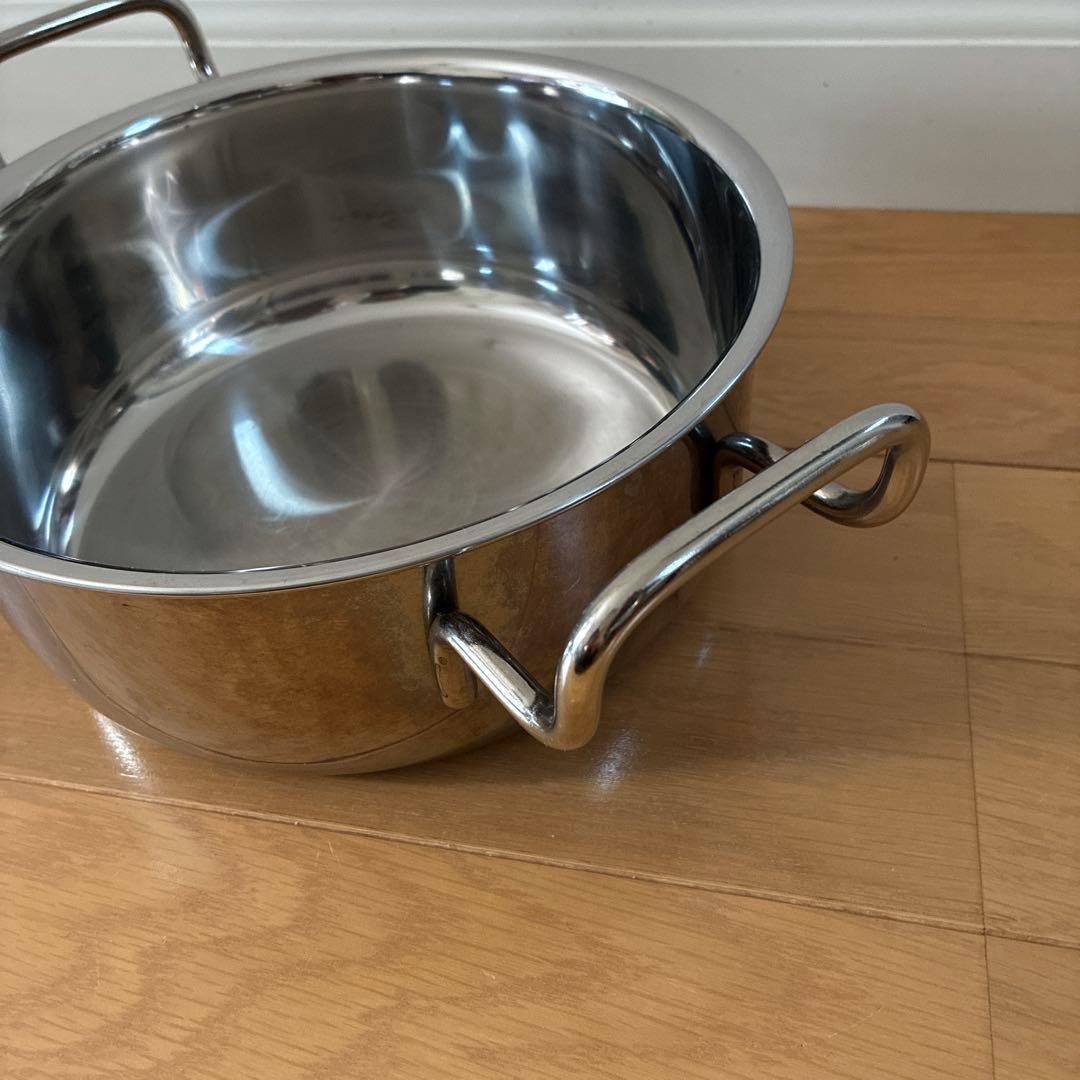 ジオプロダクト　両手鍋 22センチ