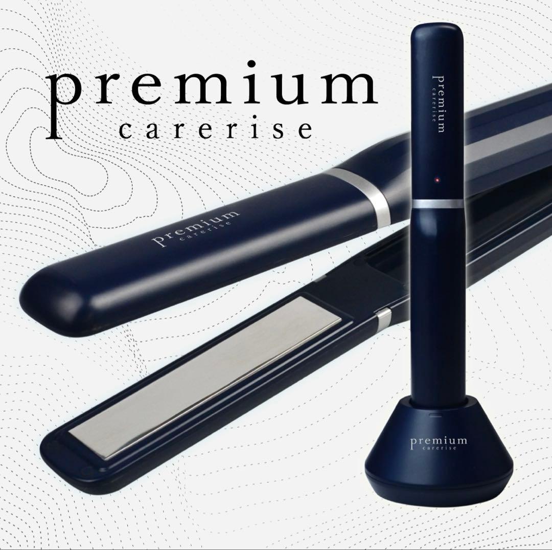 premium carerise ウルトラソニック ヘアアイロン