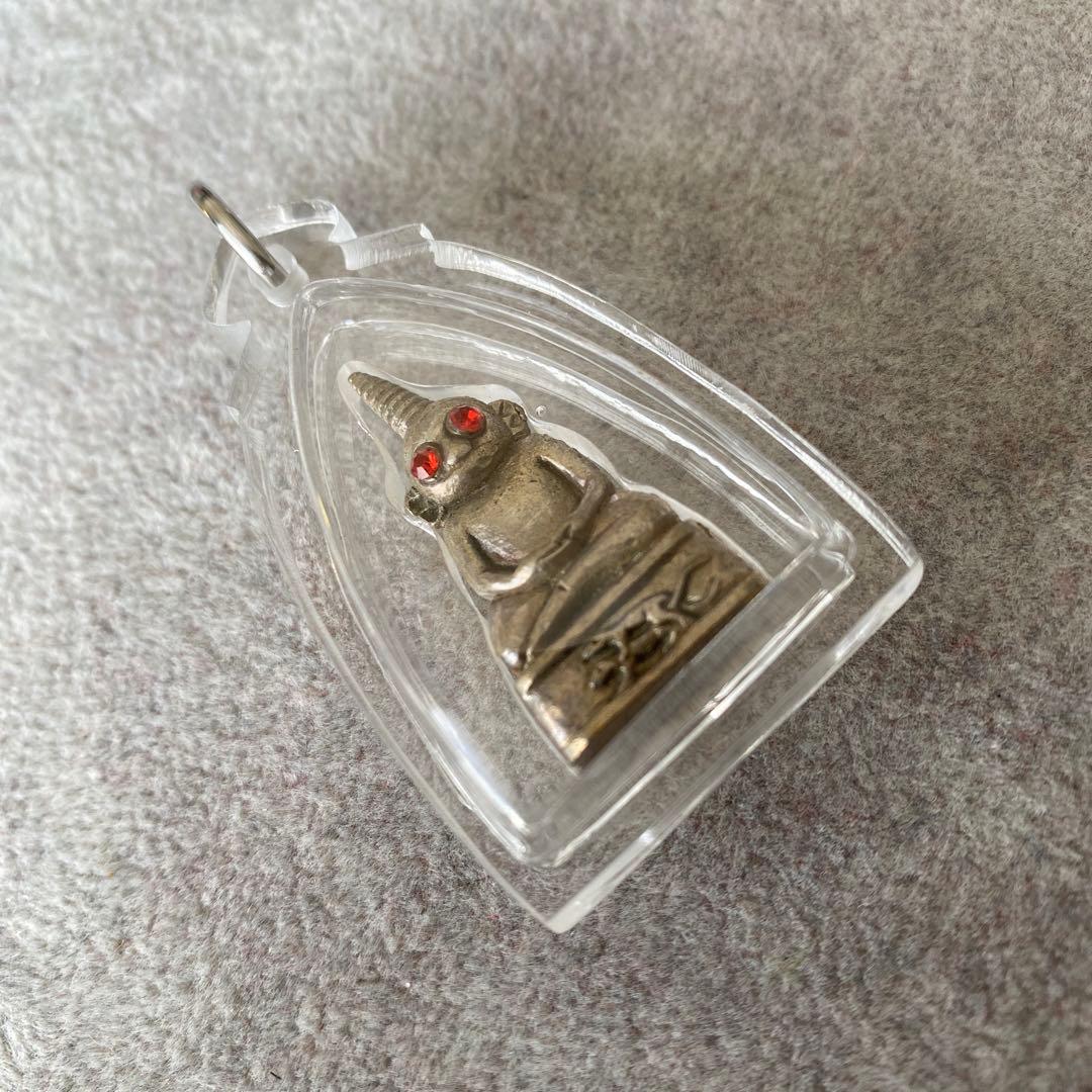 プラクルアン 精霊ンガン 純銀製 LPリット師 超レア品 愛 成功 金運 御守り