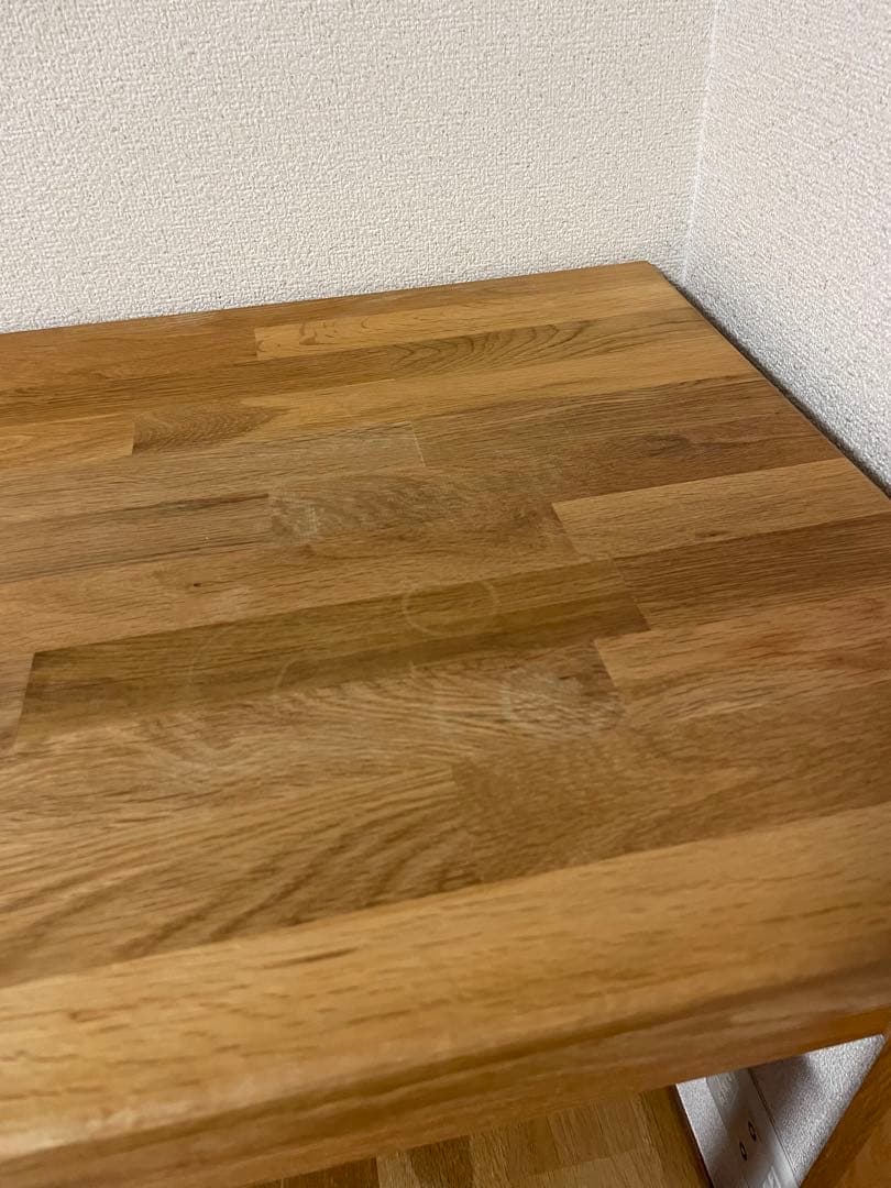 オークカウンターテーブル