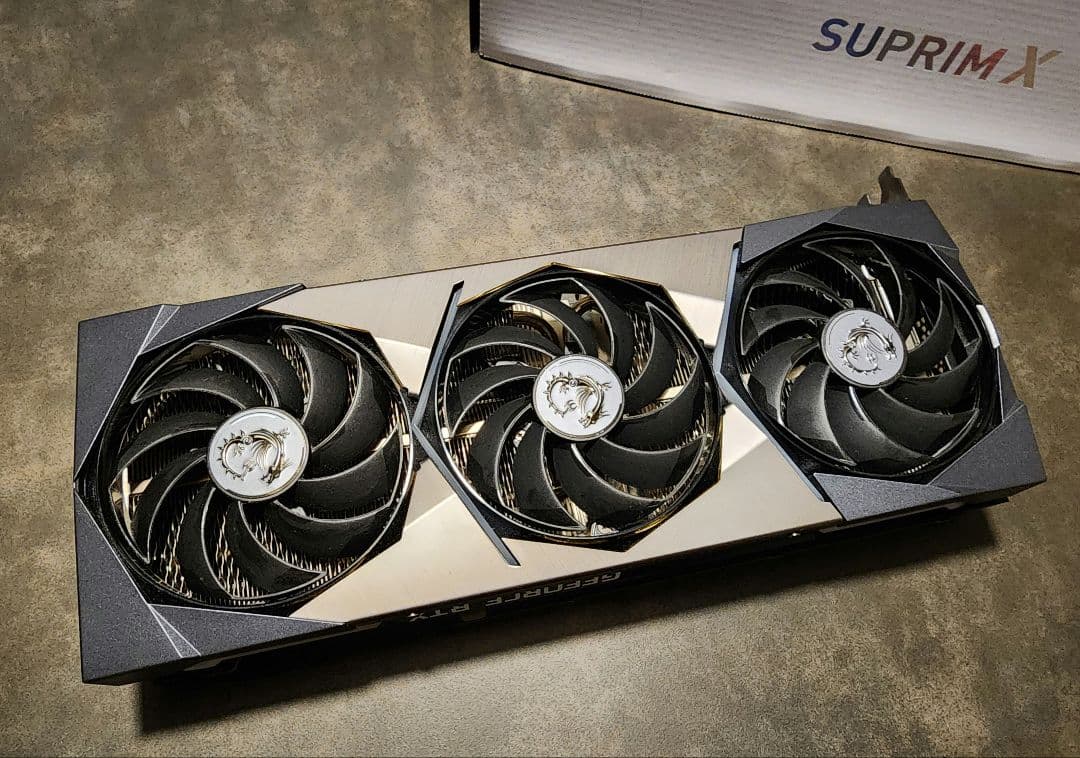 【動作確認済み】MSI GeForce RTX3080Ti SUPRIM X