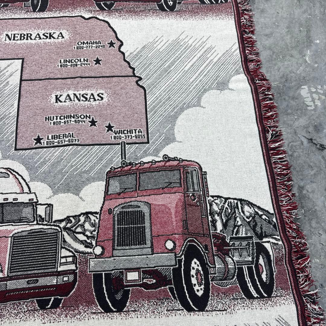 大判　トラック　マルチカバー　ソファーカバー　ヴィンテージラグ　235x125