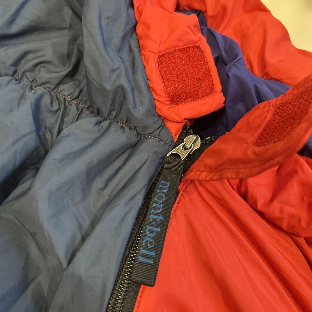 【美品】mont-bell モンベル burrow bag #5寝袋