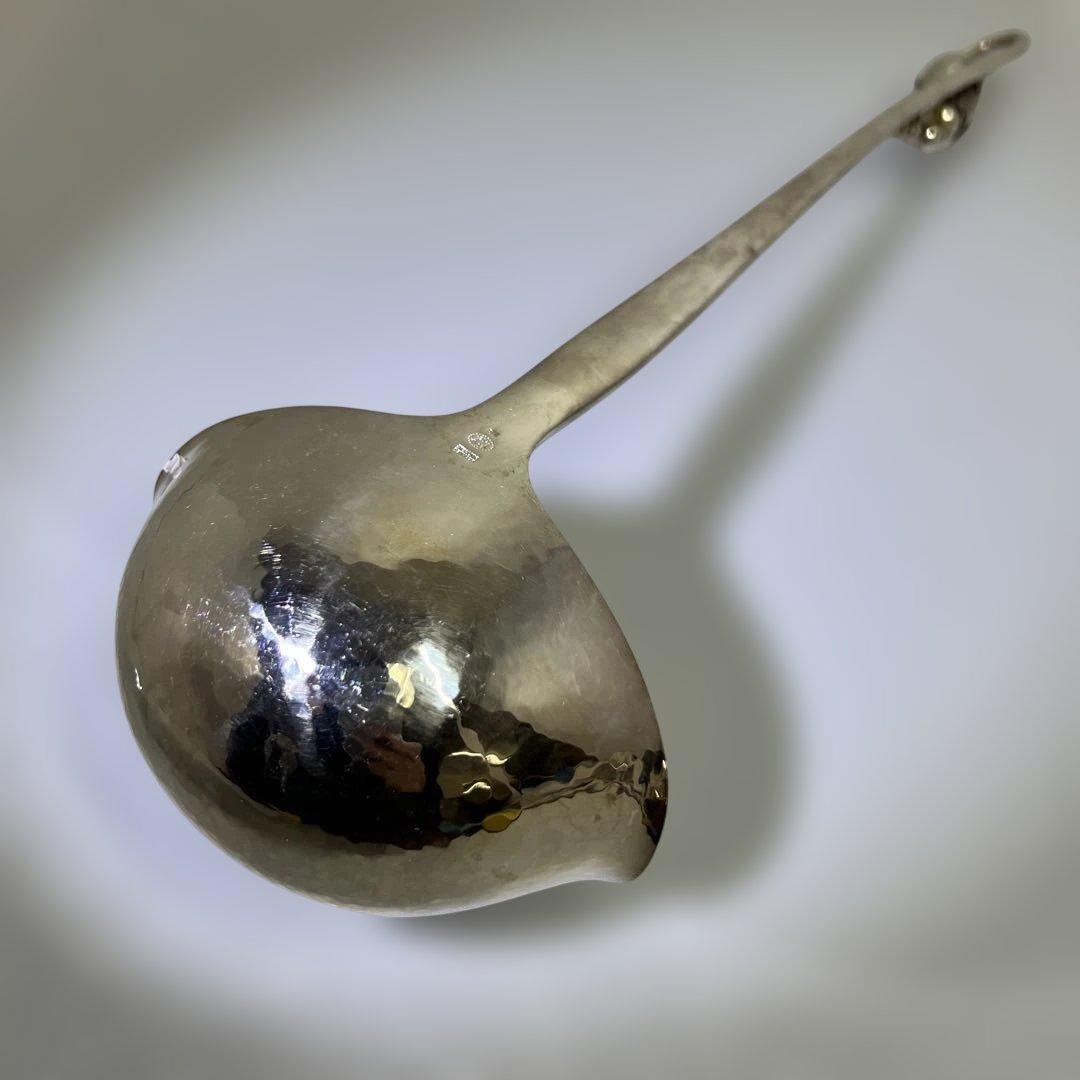 ジョージジェンセン激レアブロッサムsterling925 特大グレービーレードル