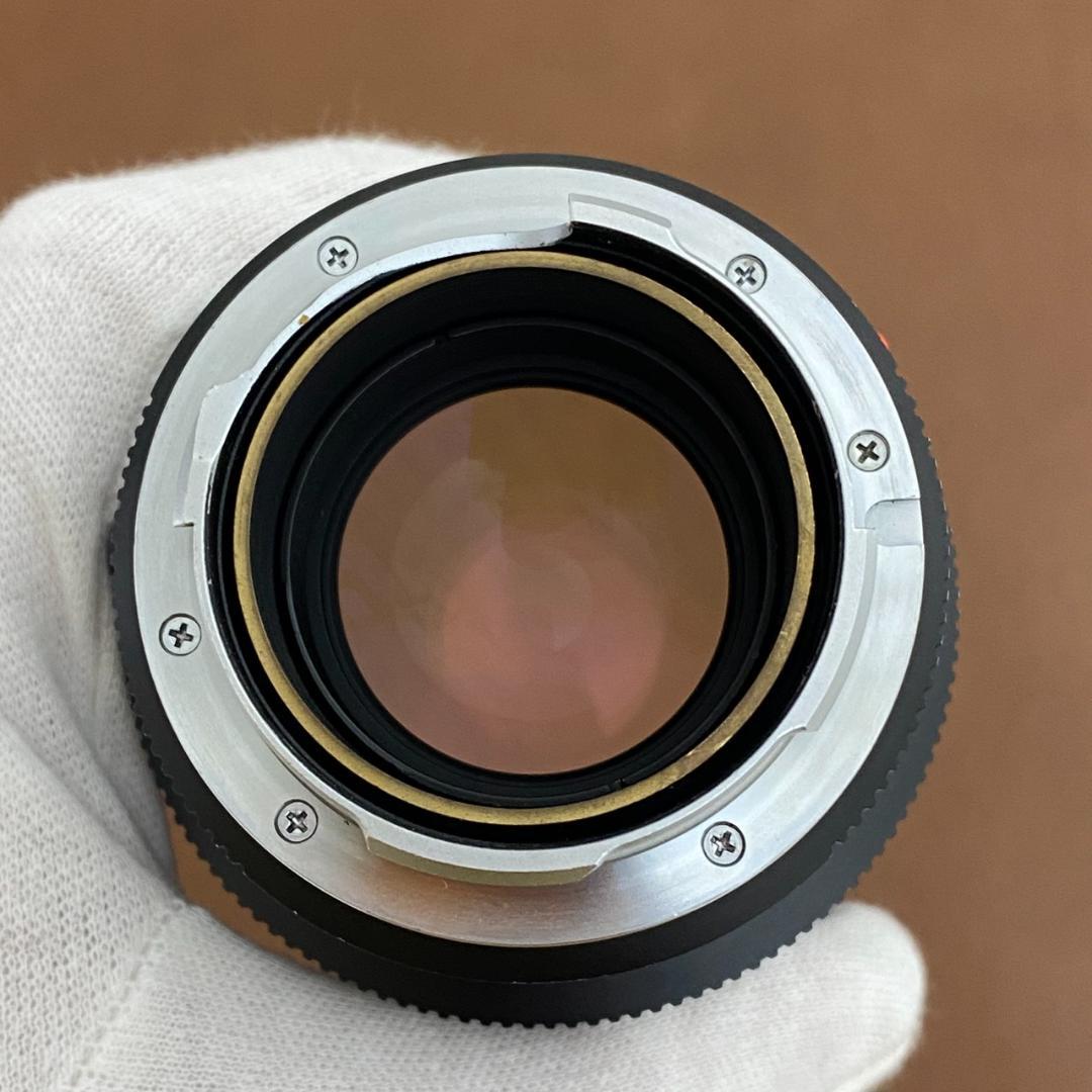 Summilux M75mm f1.4 フード組み込み メンテンス済み