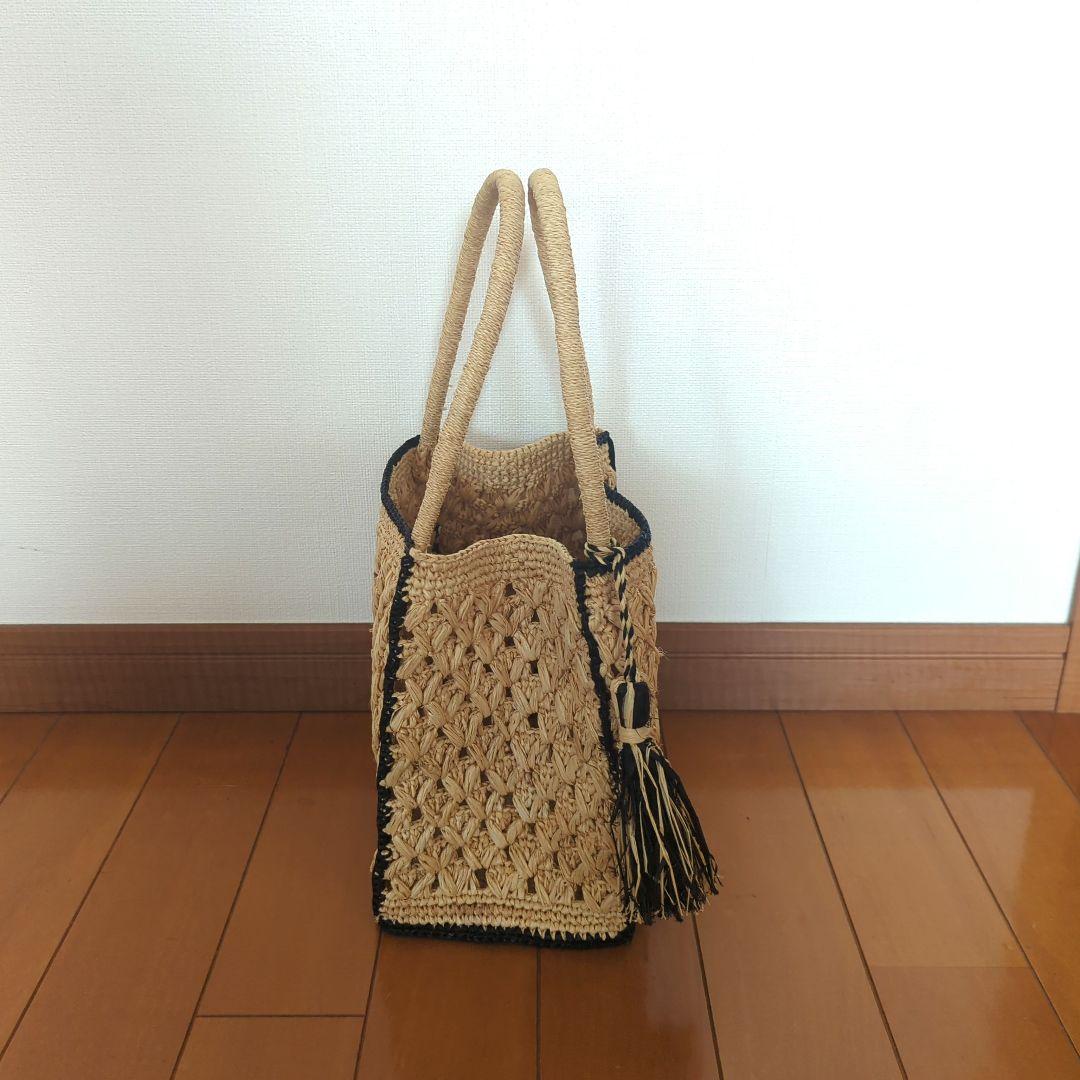 メゾンエヌアッシュパリ　　カゴバッグ