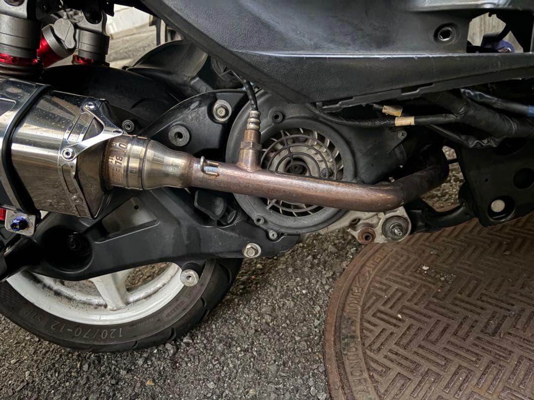 シグナスマフラー バンブルビー 黒田屋 ガレージバル