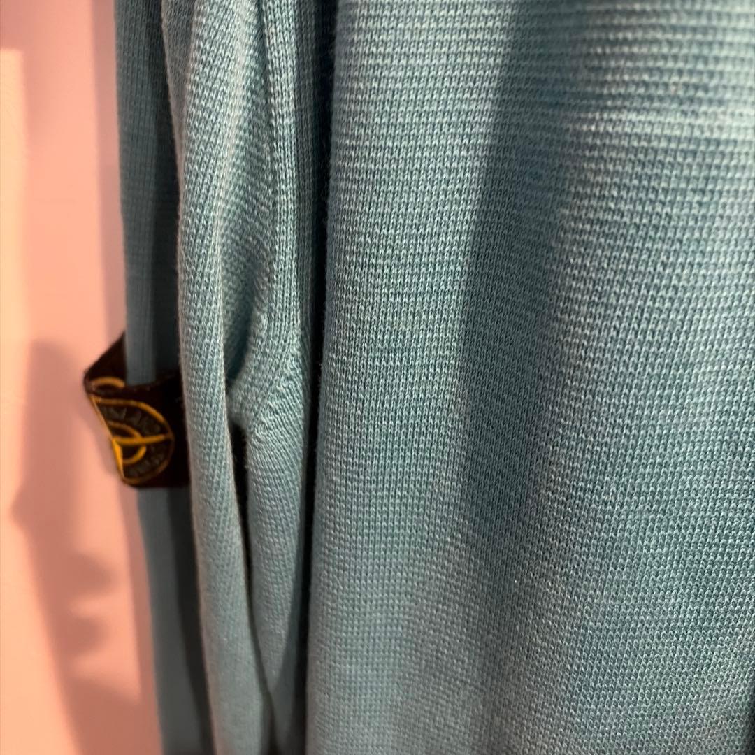 stone  archive クルーネック セーター エメラルド色