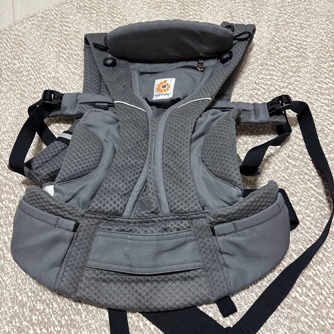 美品　エルゴベビー　ベビーキャリア　オムニブリーズ グラファトグレー
