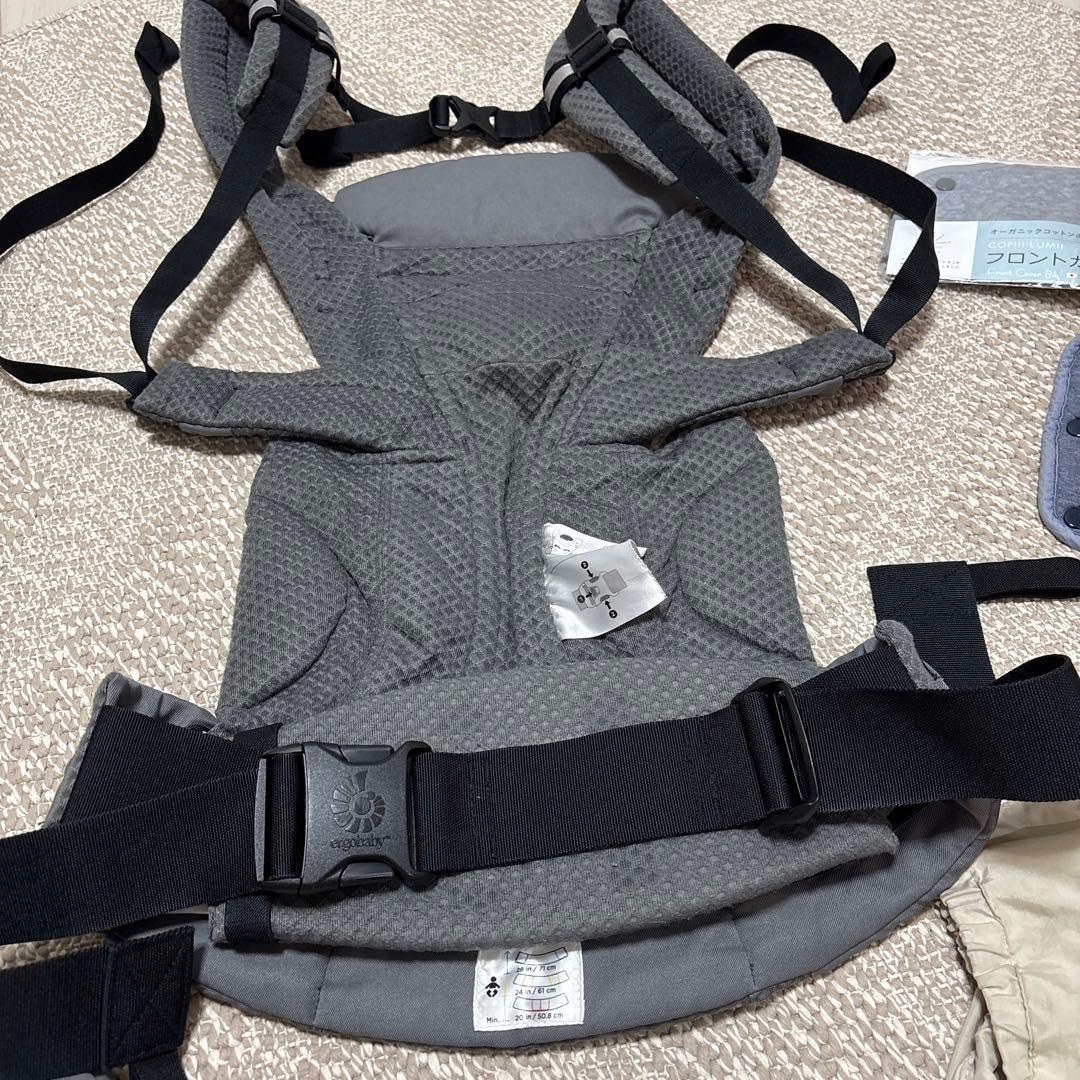 美品　エルゴベビー　ベビーキャリア　オムニブリーズ グラファトグレー