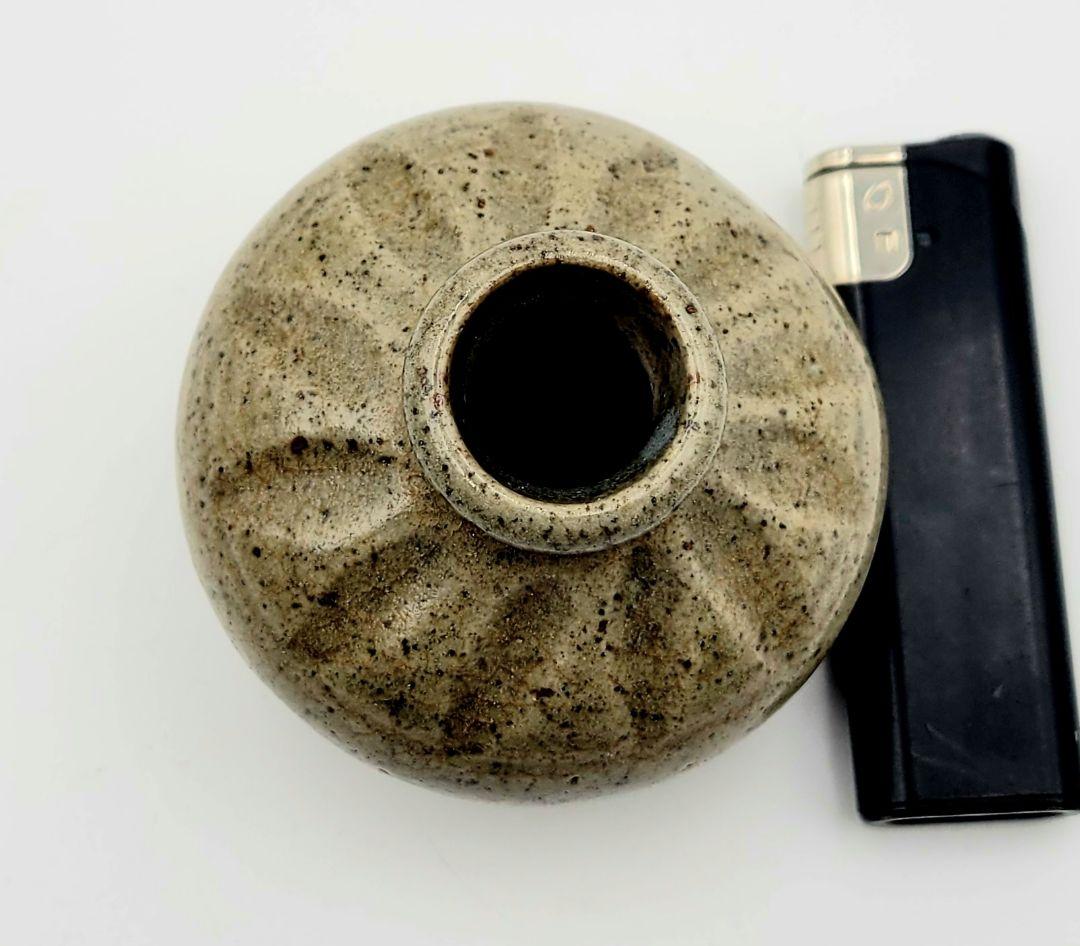 時代物　大堀相馬焼　油壺　江戸時代　無傷