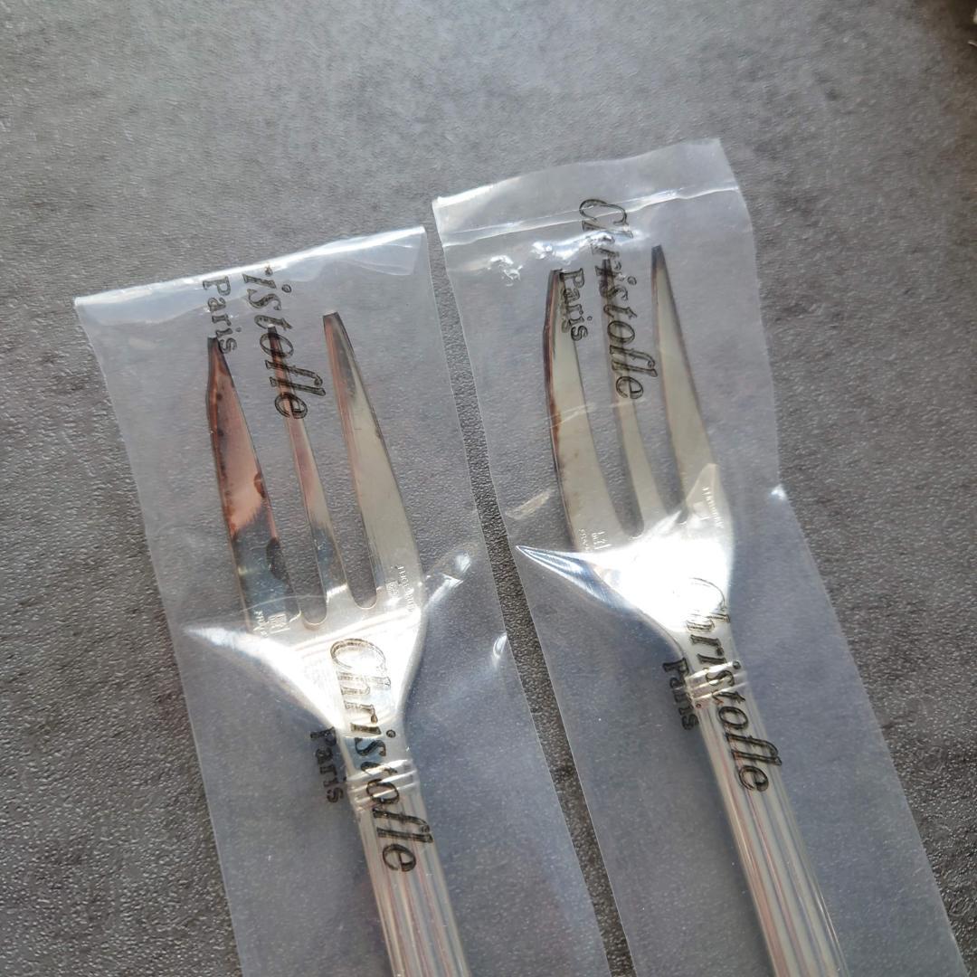 クリストフル アリア ケーキフォーク 未開封含む 計3点