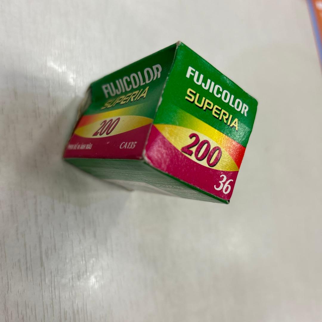 フィルムカメラ FUJI FILM Superia FIFA Korea Japan