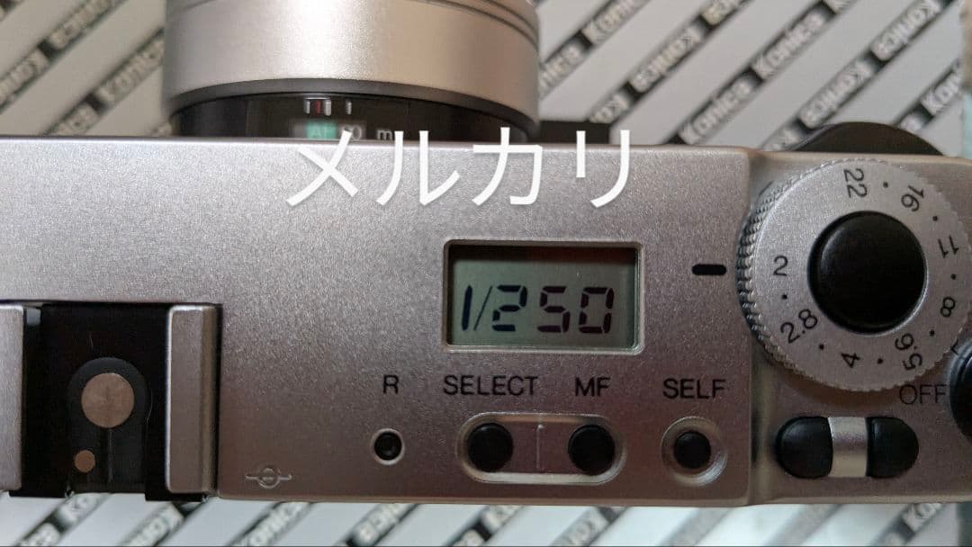 コニカ ヘキサー シルバー 極美品 カメラ フィルム 箱付き