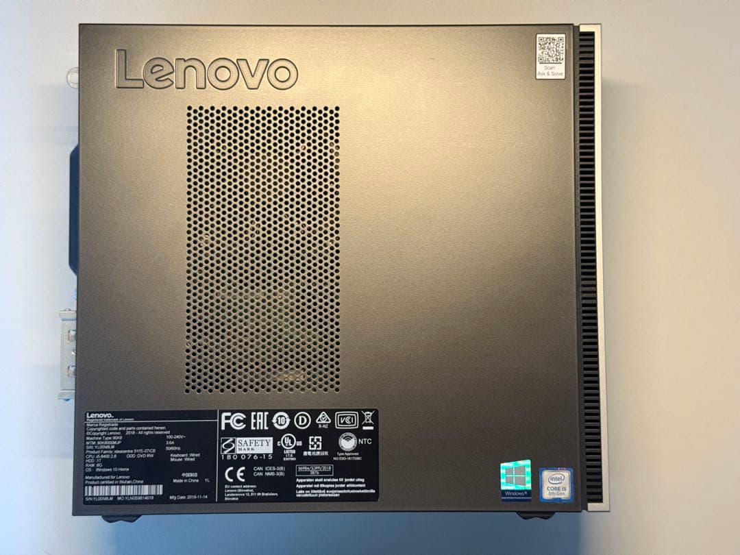 Lenovo Ideacentre 510s 中古美品 性能強化済