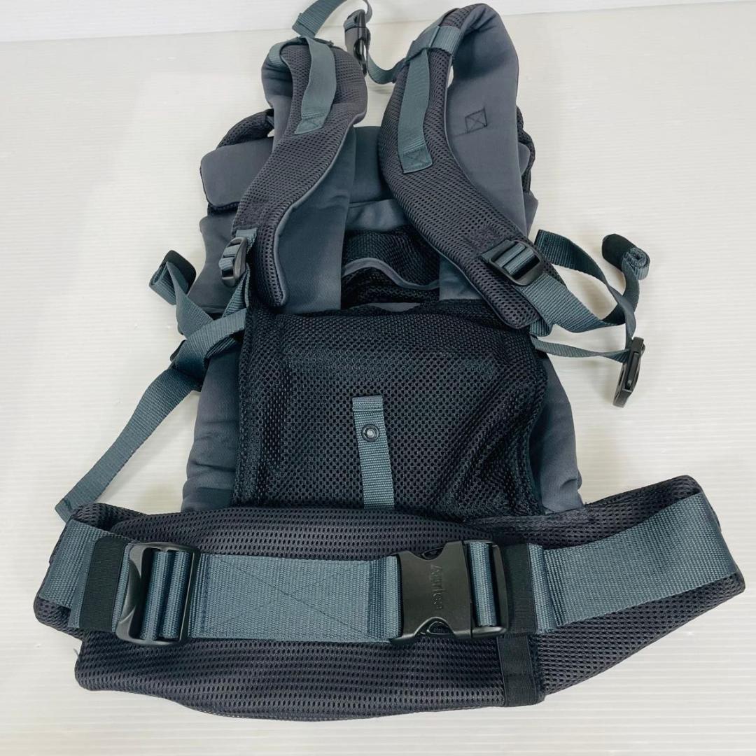 ★美品 Aprica Laclis アップリカ ラクリス 抱っこ紐 ダークグレー