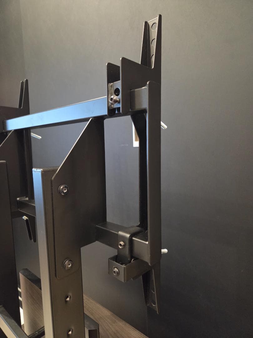 ハヤミ工産　77V型対応 自立　テレビスタンド　KF-970