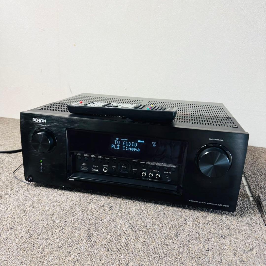 A10 美品✨動作保証！DENON デノン AVサラウンドレシーバー