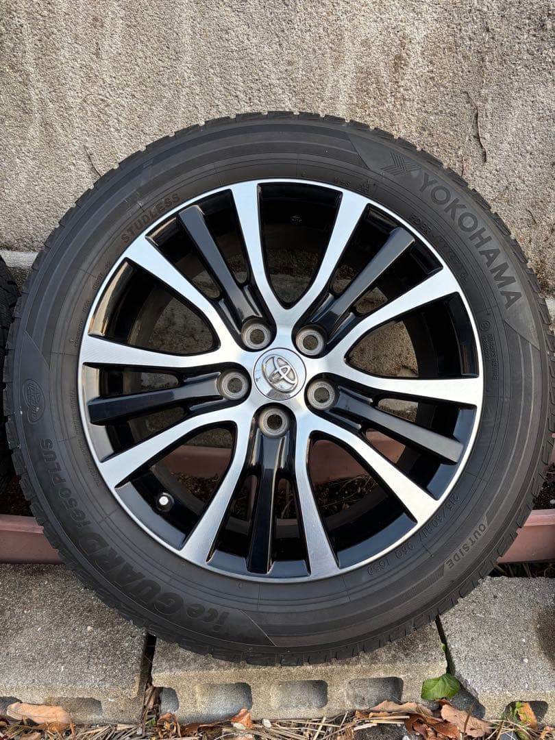 エスティマ 純正アルミ スタッドレス ice GUARD 215/60R17