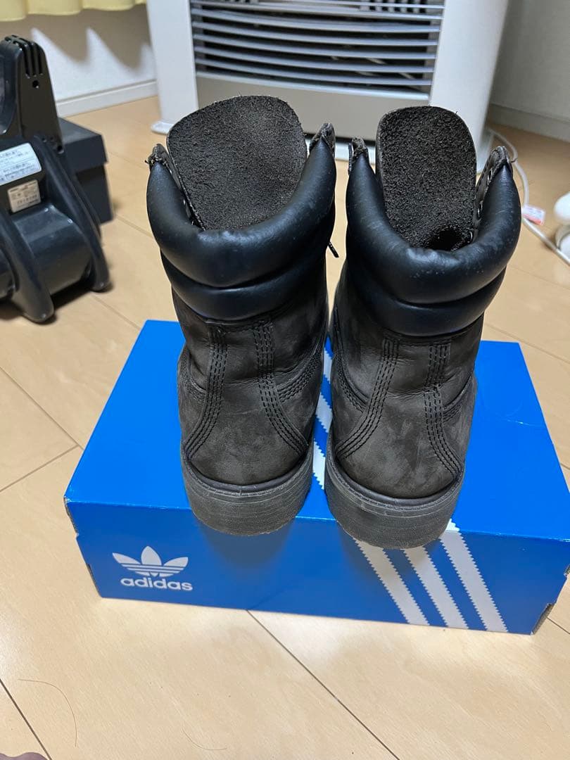 ティンバーランド　ダークブラウン ワークブーツ