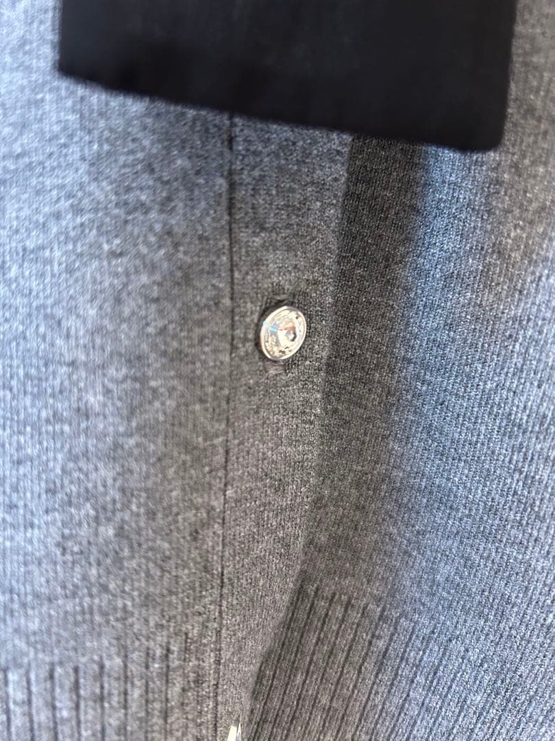 セルフォード 【WEB限定】デタッチャブルレースカラーカーディガン　CGRY