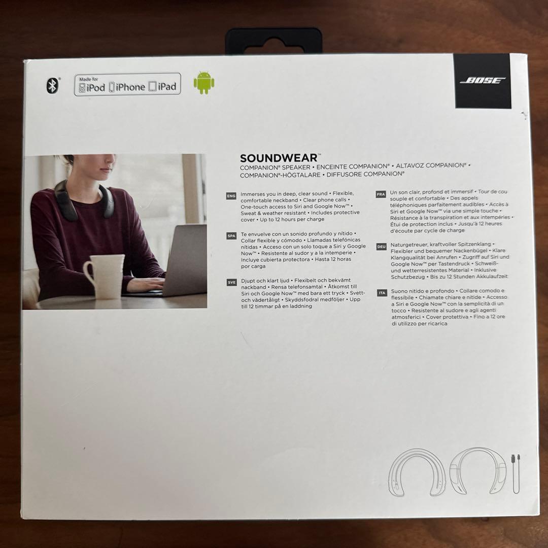 BOSE Soundwear Companion Speaker 匿名送料込